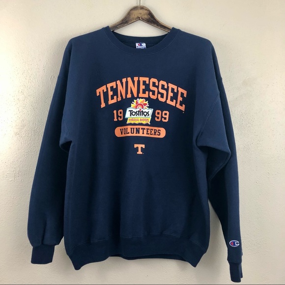 Champion Sweaters - Vintage Champion Tennessee Volunteer 1999 Fiesta Bowl Crewneck Sweater XL Unisex